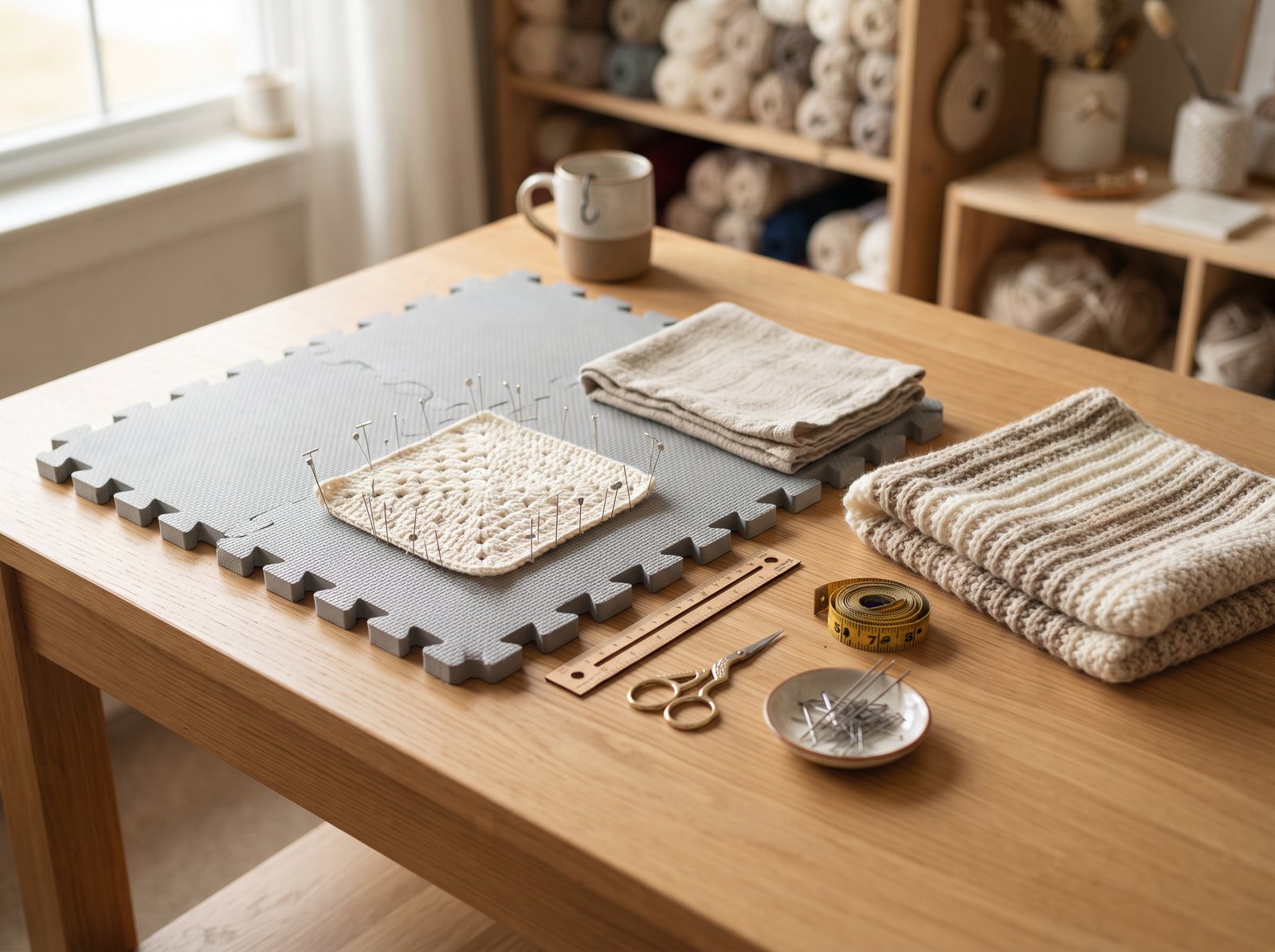 Best blocking mats and finishing tools for crochet